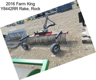 2016 Farm King Y8442RR Rake, Rock