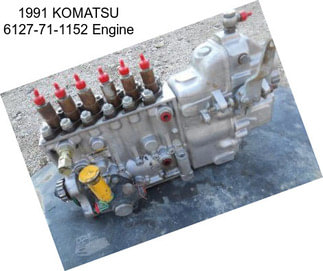 1991 KOMATSU 6127-71-1152 Engine