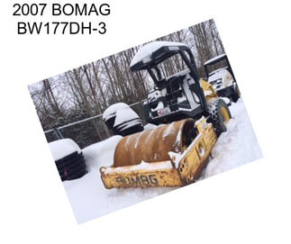 2007 BOMAG BW177DH-3