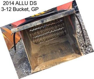 2014 ALLU DS 3-12 Bucket, GP