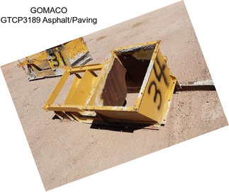 GOMACO GTCP3189 Asphalt/Paving