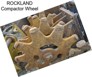 ROCKLAND Compactor Wheel