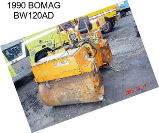 1990 BOMAG BW120AD