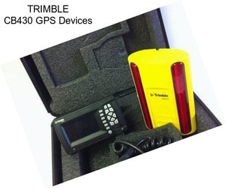 TRIMBLE CB430 GPS Devices