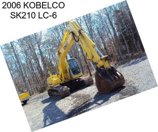 2006 KOBELCO SK210 LC-6