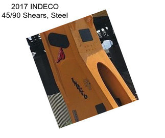 2017 INDECO 45/90 Shears, Steel