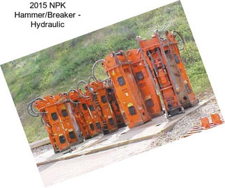 2015 NPK Hammer/Breaker - Hydraulic