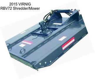 2015 VIRNIG RBV72 Shredder/Mower