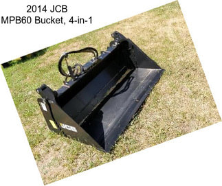 2014 JCB MPB60 Bucket, 4-in-1