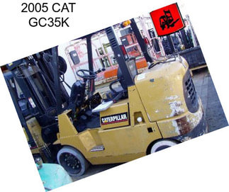 2005 CAT GC35K