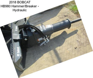 2018 BOBCAT HB980 Hammer/Breaker - Hydraulic