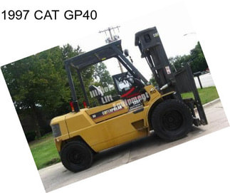 1997 CAT GP40