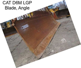 CAT D6M LGP Blade, Angle