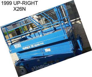 1999 UP-RIGHT X26N