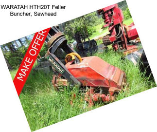 WARATAH HTH20T Feller Buncher, Sawhead