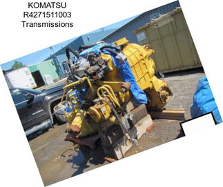 KOMATSU R4271511003 Transmissions