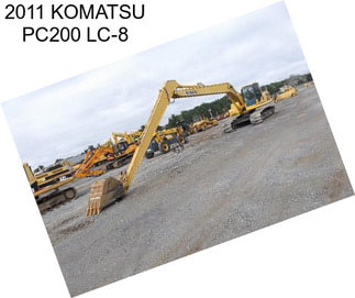 2011 KOMATSU PC200 LC-8