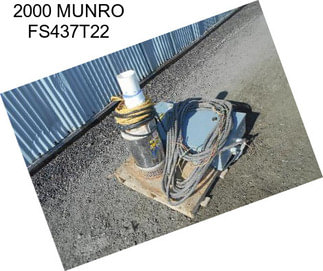 2000 MUNRO FS437T22