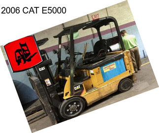 2006 CAT E5000