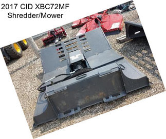 2017 CID XBC72MF Shredder/Mower