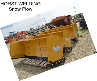 HORST WELDING Snow Plow