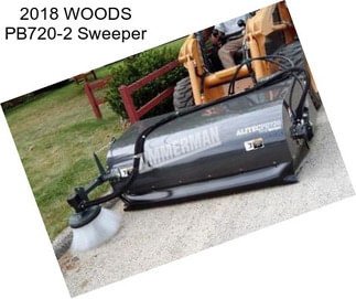 2018 WOODS PB720-2 Sweeper