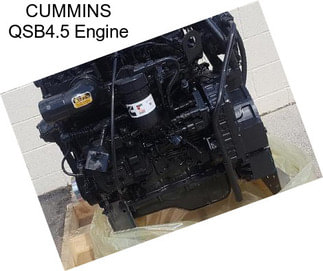 CUMMINS QSB4.5 Engine