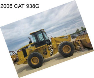 2006 CAT 938G