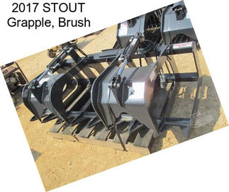 2017 STOUT Grapple, Brush