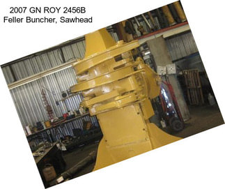 2007 GN ROY 2456B Feller Buncher, Sawhead