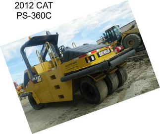 2012 CAT PS-360C