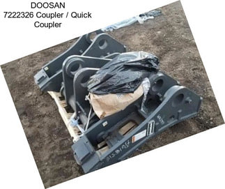 DOOSAN 7222326 Coupler / Quick Coupler