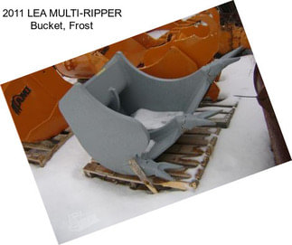 2011 LEA MULTI-RIPPER Bucket, Frost