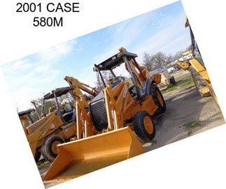 2001 CASE 580M