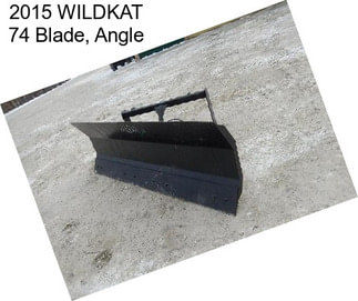 2015 WILDKAT 74 Blade, Angle