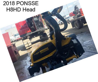 2018 PONSSE H8HD Head