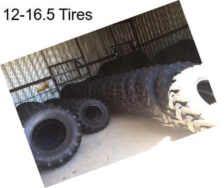 12-16.5 Tires
