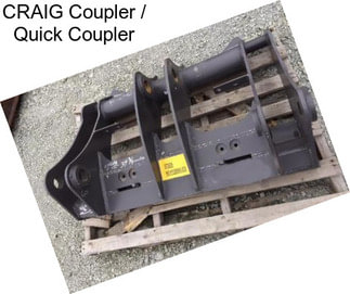 CRAIG Coupler / Quick Coupler