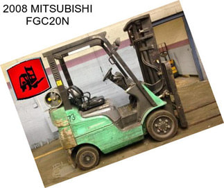 2008 MITSUBISHI FGC20N