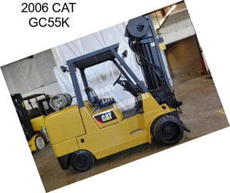 2006 CAT GC55K