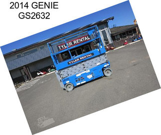 2014 GENIE GS2632