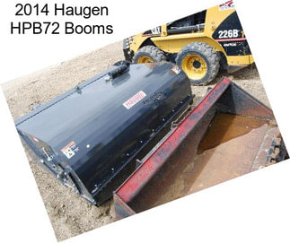 2014 Haugen HPB72 Booms