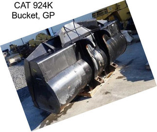 CAT 924K Bucket, GP