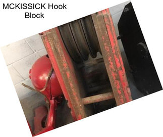 MCKISSICK Hook Block