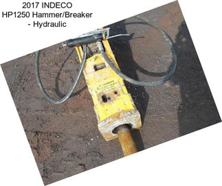 2017 INDECO HP1250 Hammer/Breaker - Hydraulic