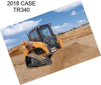 2018 CASE TR340
