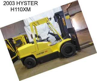2003 HYSTER H110XM