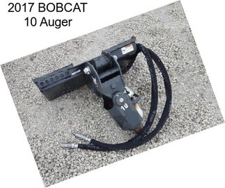 2017 BOBCAT 10 Auger