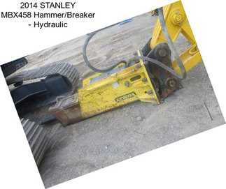 2014 STANLEY MBX458 Hammer/Breaker - Hydraulic