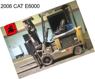 2006 CAT E6000